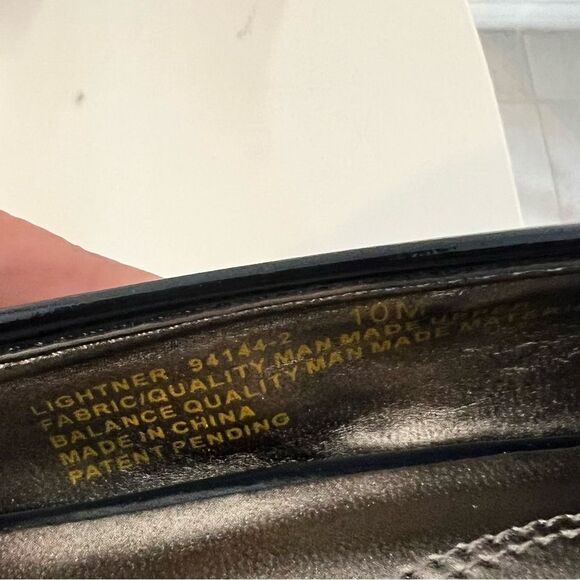 NWB Naturalizer Women’s Lightner Peep Toe Pumps in Navy Blue Sz. 10 Block Heel - Picture 9 of 9